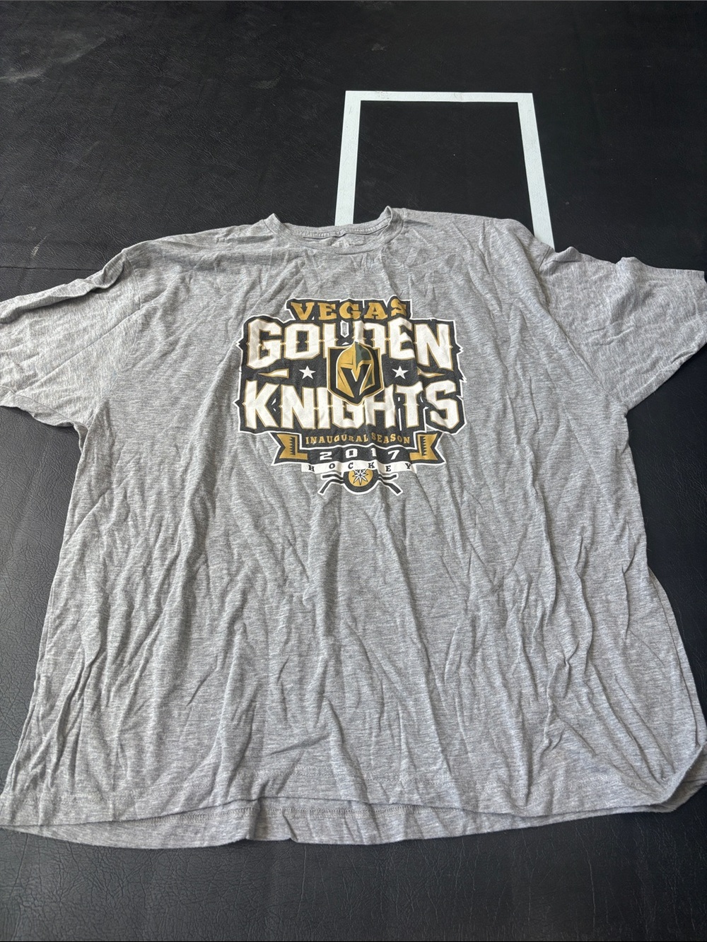 Vegas Golden Knights Gray Graphic T-Shirt